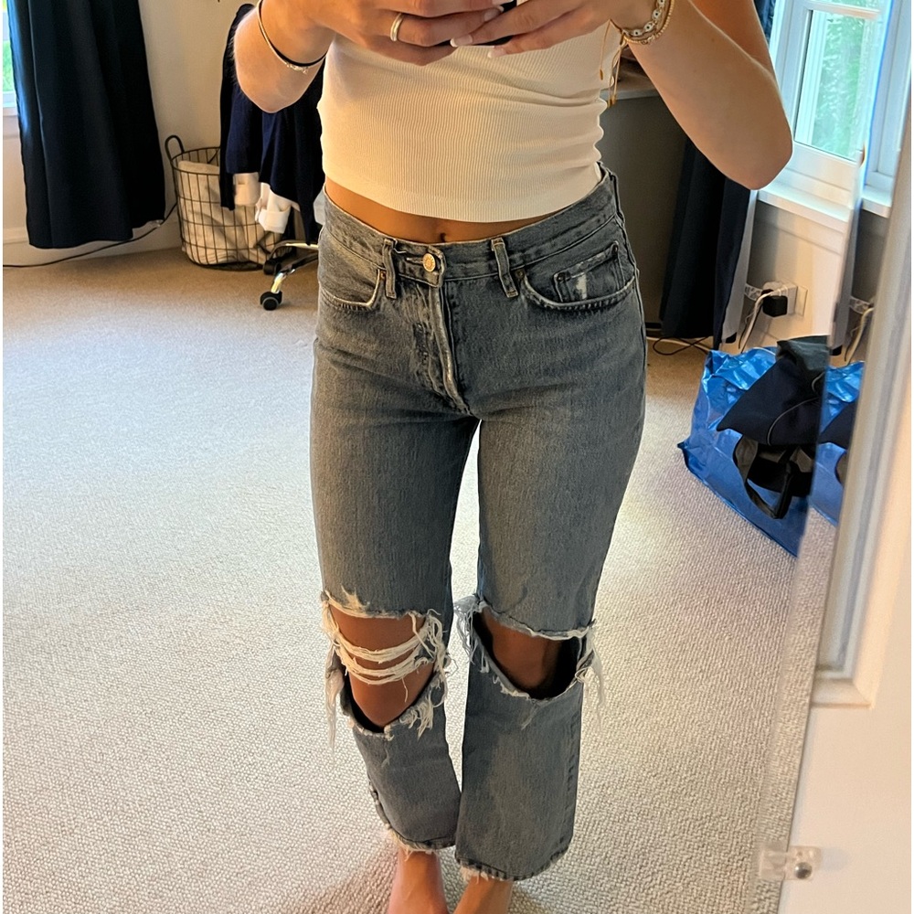 Agolde distressed jeans